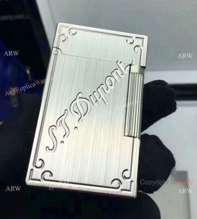 AAA Replica Dupont Logo Lighter Stainless Steel for Sale